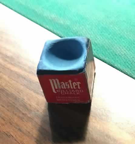 ビリヤードのチョーク